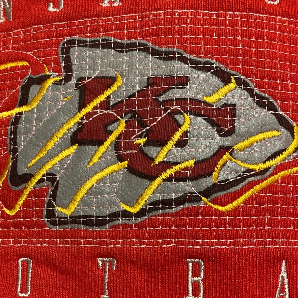 Kansas City KC Chiefs Football Sweatshirt Men’s XL Old School - Great Quality - Picture 3 of 7